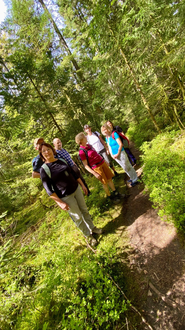 Basenfasten Schwarzwald Beim Wandern